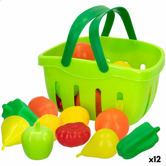 Toy Food Set Colorbaby 22 Pieces (12 Units) - Little Baby Shop