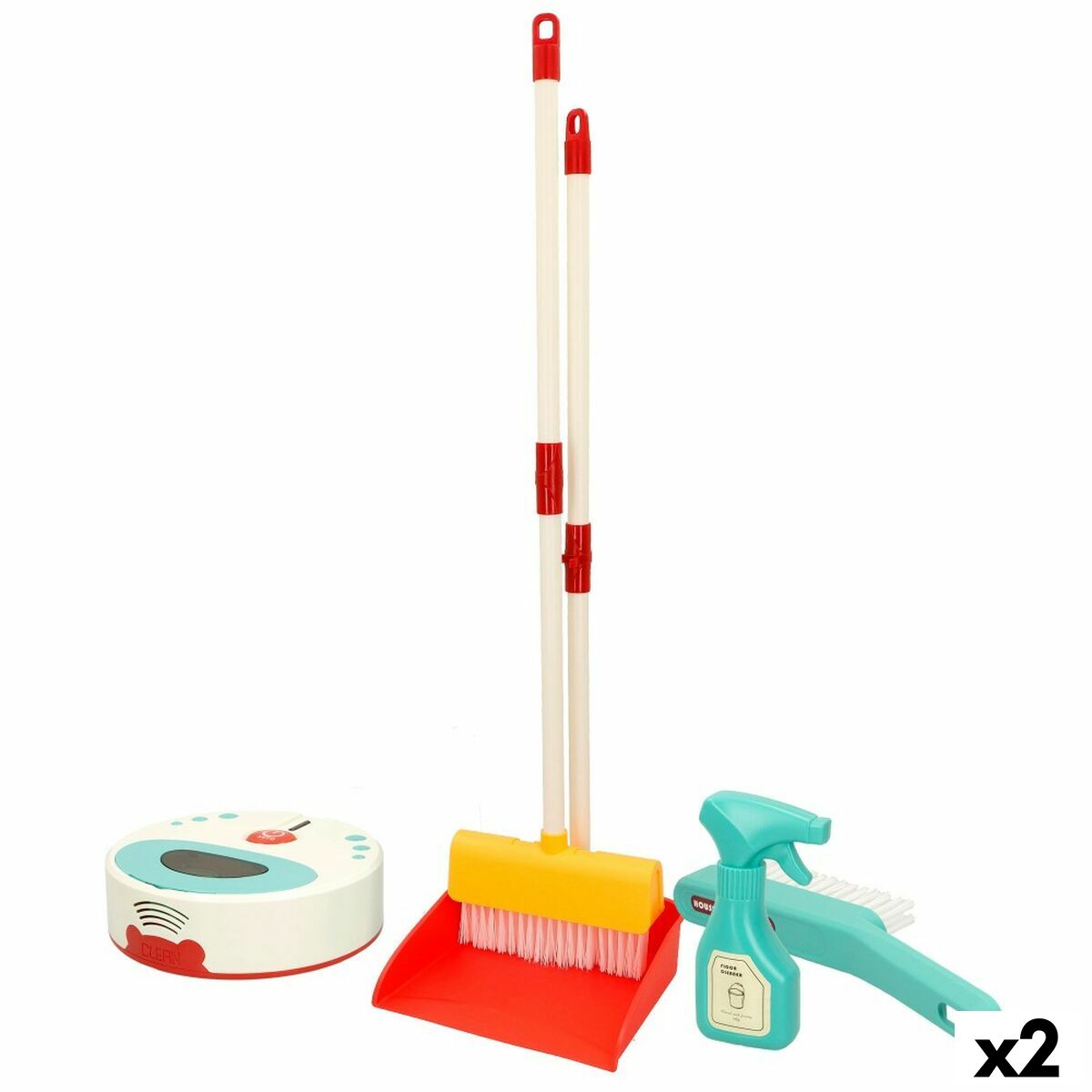 Cleaning & Storage Kit Colorbaby My Home 17 x 6 x 17 cm (2 Units) - Little Baby Shop