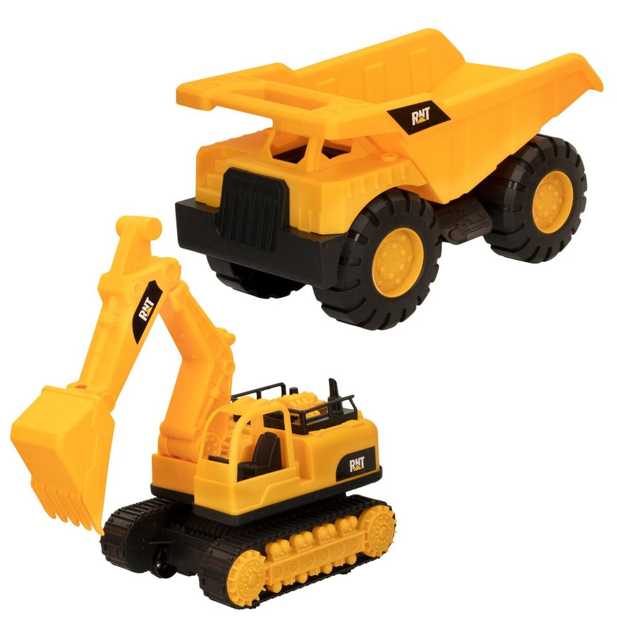 Construction Vehicles Speed & Go 13 x 27 x 19 cm (2 Units) - Little Baby Shop