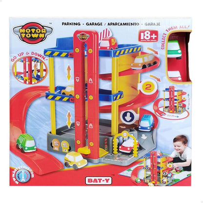 Car park with Cars Motor Town 3 levels (4 Units) - Little Baby Shop