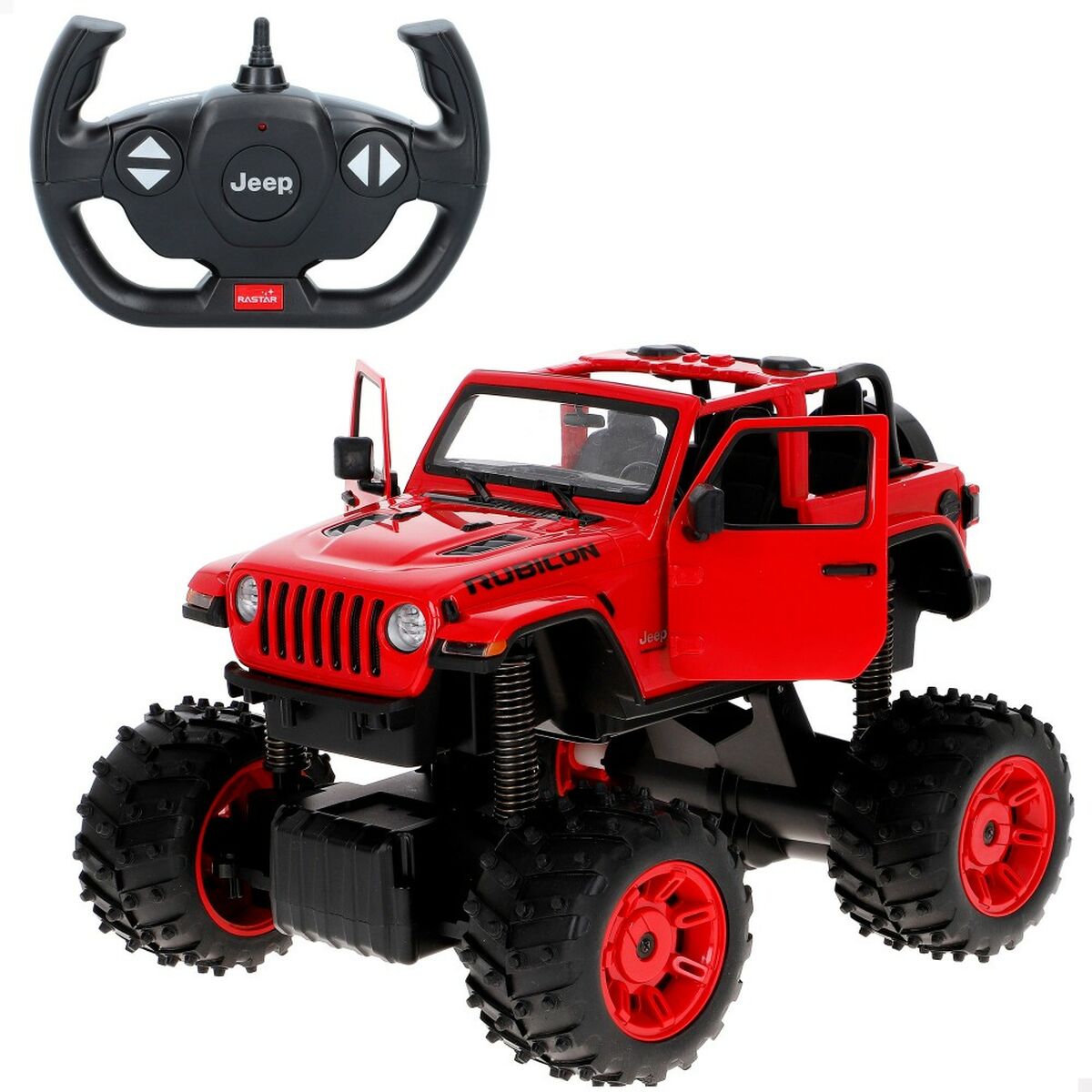 Remote-Controlled Car Jeep Wrangler Rubicon 1:14 (2 Units) - Little Baby Shop