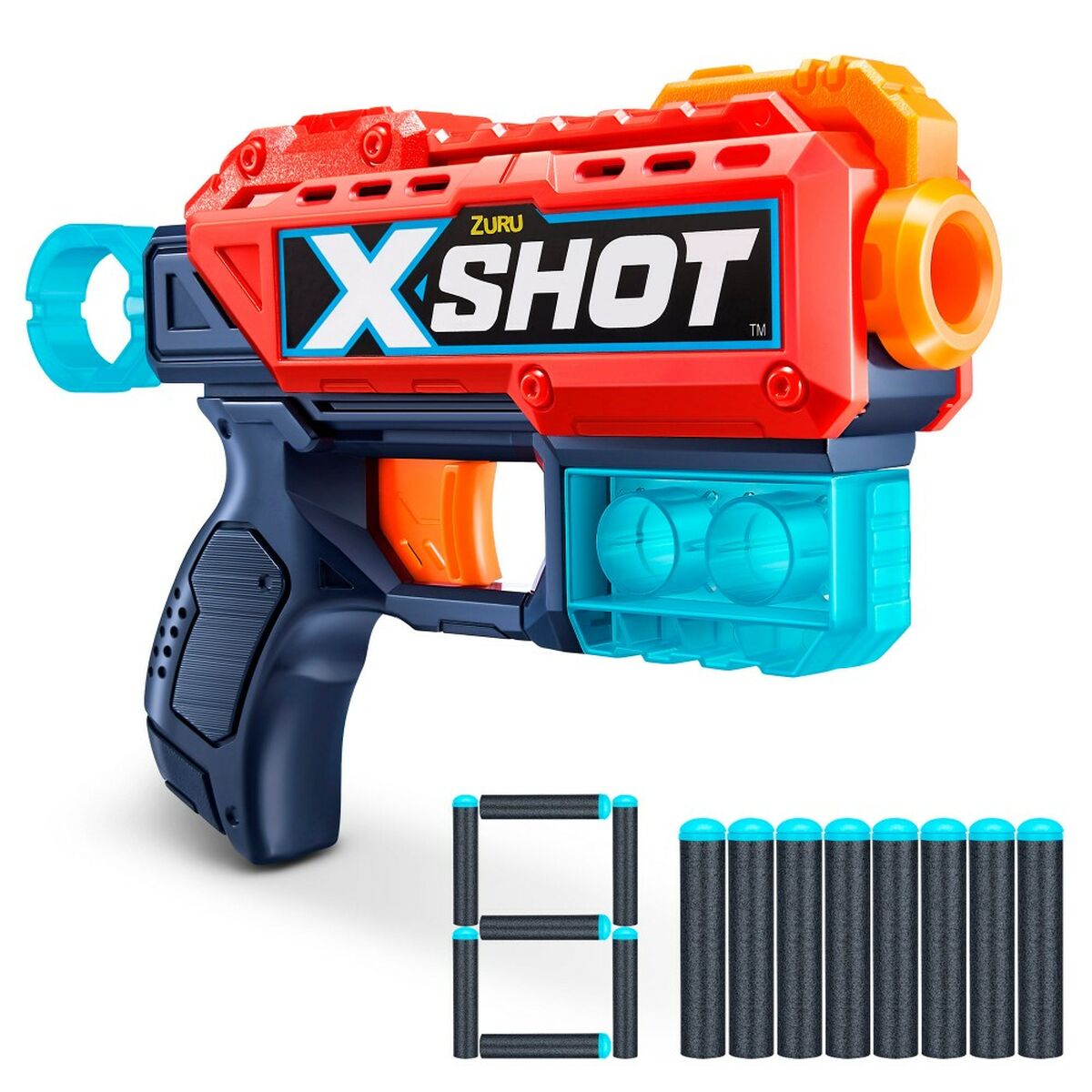 Dart Gun Zuru X-Shot Excel Kickback 12 Units 20 x 13 x 4 cm - Little Baby Shop