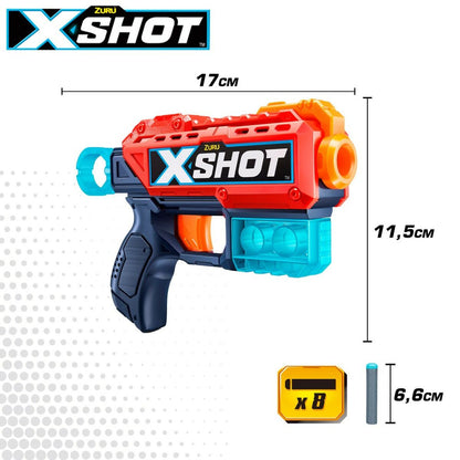 Dart Gun Zuru X-Shot Excel Kickback 12 Units 20 x 13 x 4 cm - Little Baby Shop