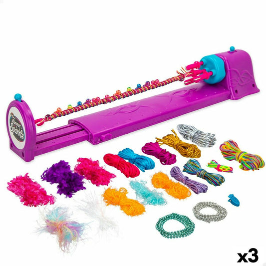 Bracelet Making Kit Cra-Z-Art SHIMMER N SPARKLE MAKE YOUR BRACELET 3 Units - Little Baby Shop