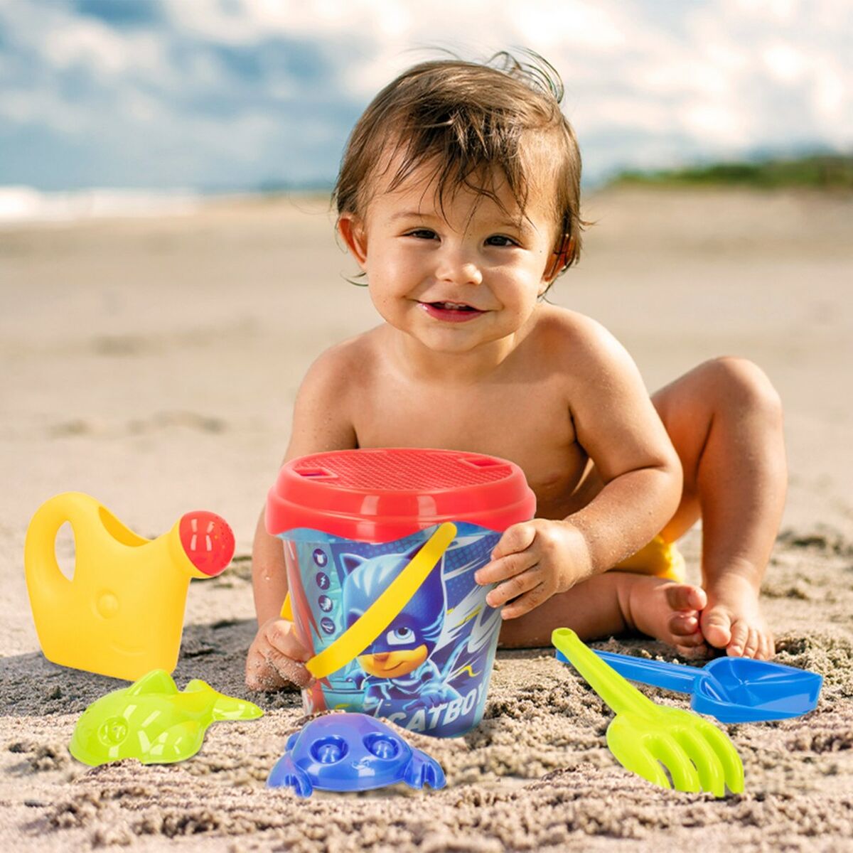 Beach toys set Peppa Pig polypropylene (12 Units) - Little Baby Shop