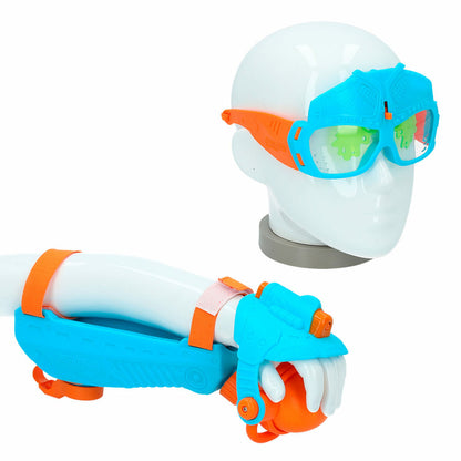 Water Pistol Eolo AQUA GEAR Blue 250 ml 37,5 x 8,5 x 11 cm (6 Units) - Little Baby Shop