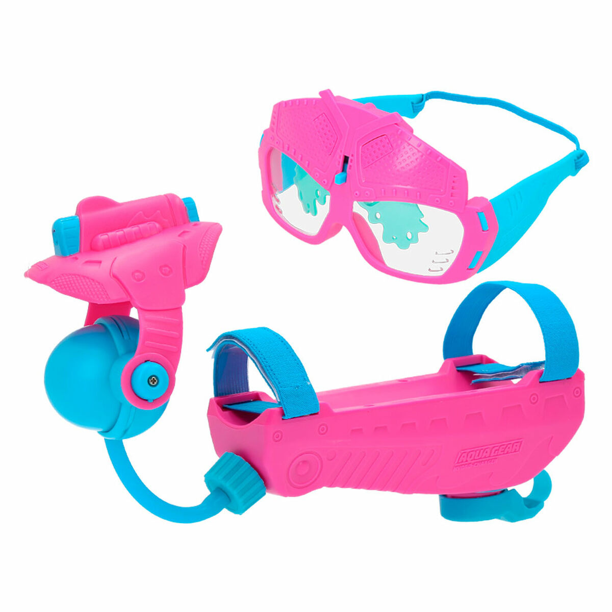 Water Pistol Eolo AQUA GEAR Pink 250 ml 38 x 8 x 7,5 cm (6 Units) - Little Baby Shop