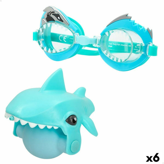 Water Pistol Eolo Shark 13,5 x 5,5 x 3 cm (6 Units) - Little Baby Shop