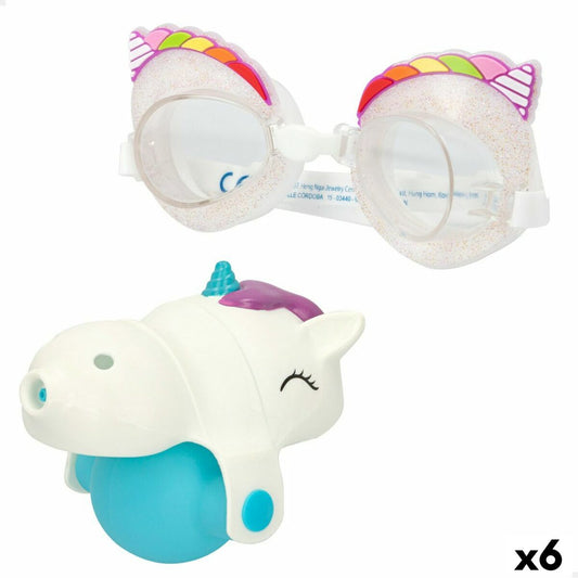 Water Pistol Eolo Unicorn 14 x 6 x 3 cm (6 Units) - Little Baby Shop