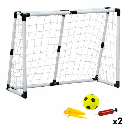 Football Goal Colorbaby 131 x 101 x 59 cm (2 Units) - Little Baby Shop