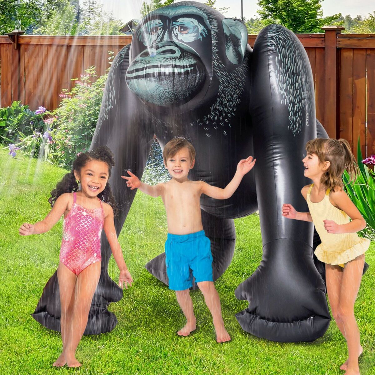 Water Sprinkler and Sprayer Toy Intex Gorilla 170 x 185 x 170 cm - Little Baby Shop