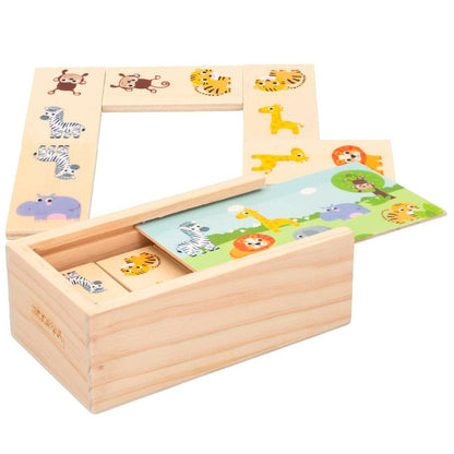 Domino Woomax animals (12 Units) - Little Baby Shop