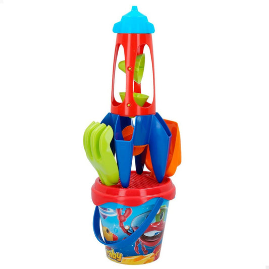 Beach toys set Colorbaby Rocket polypropylene (25 Units) - Little Baby Shop