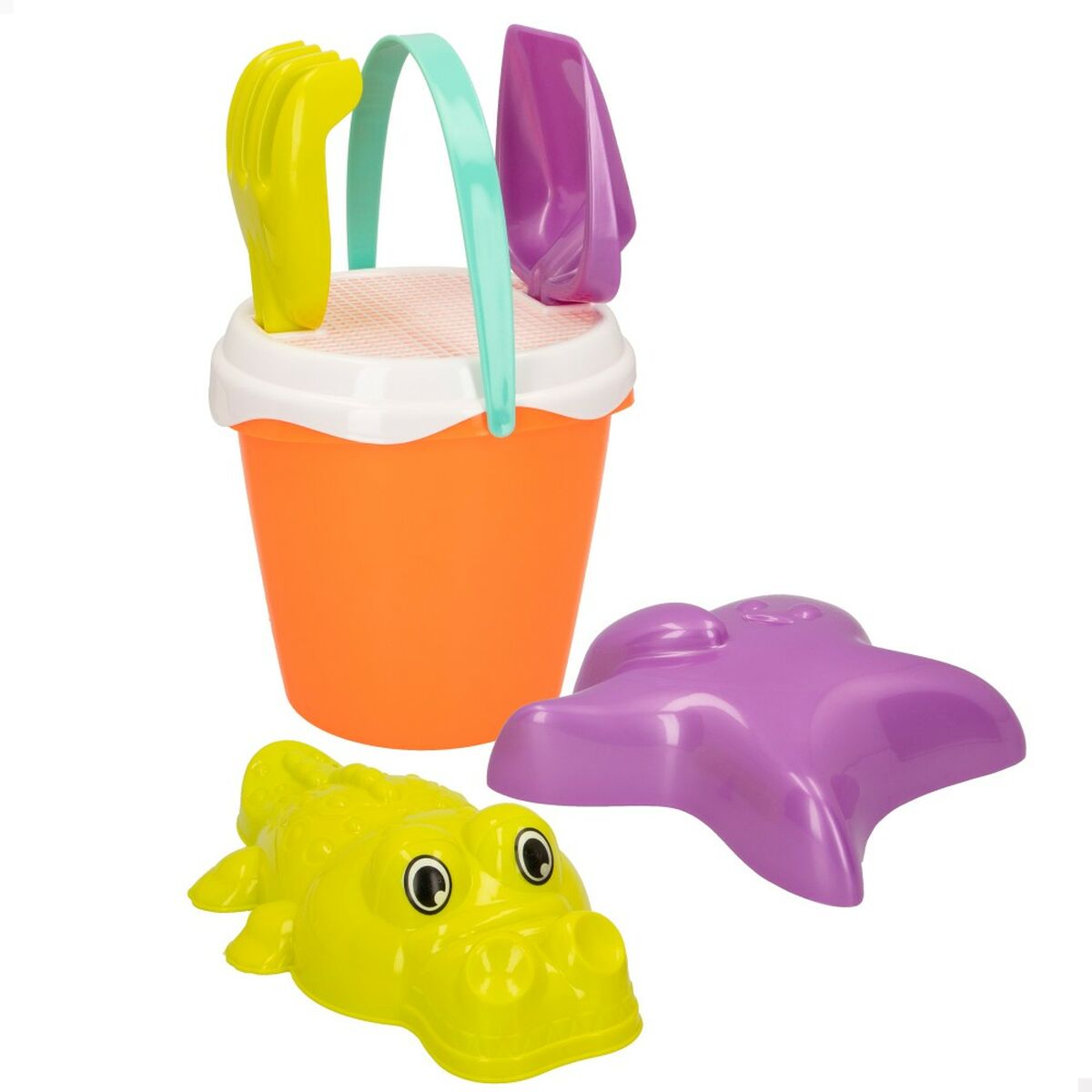 Beach toys set Colorbaby Ø 18 cm polypropylene (15 Units) - Little Baby Shop