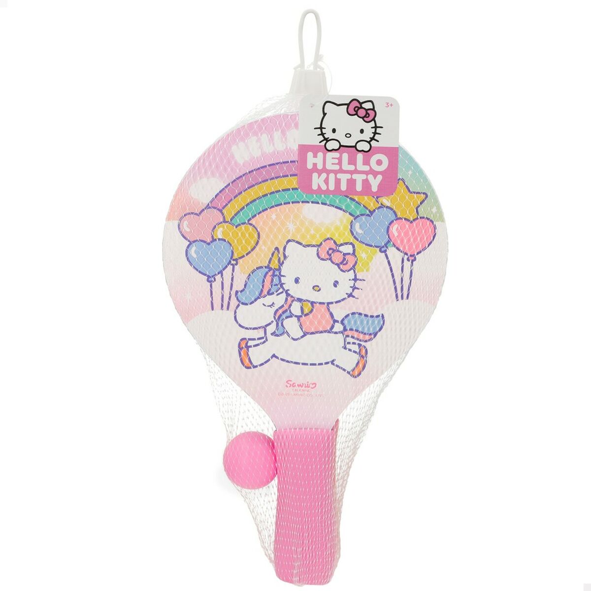 Beach Spades with Ball Hello Kitty Wood (12 Units) - Little Baby Shop