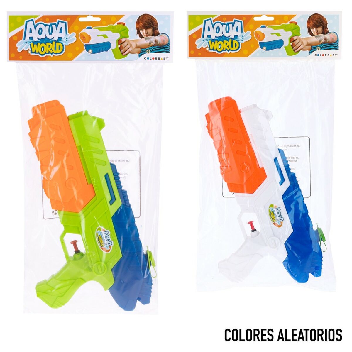 Water Pistol Colorbaby AquaWorld 32 x 18 x 4 cm (12 Units) - Little Baby Shop