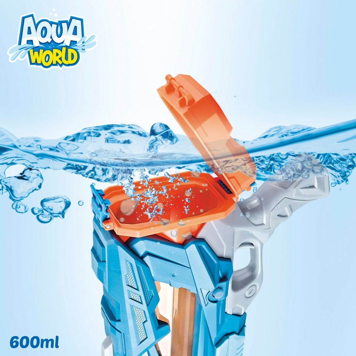 Water Pistol Colorbaby AquaWorld 600 ml 33 x 21 x 7,3 cm (6 Units) - Little Baby Shop