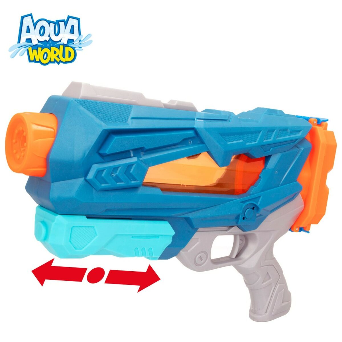 Water Pistol Colorbaby AquaWorld 600 ml 33 x 21 x 7,3 cm (6 Units) - Little Baby Shop