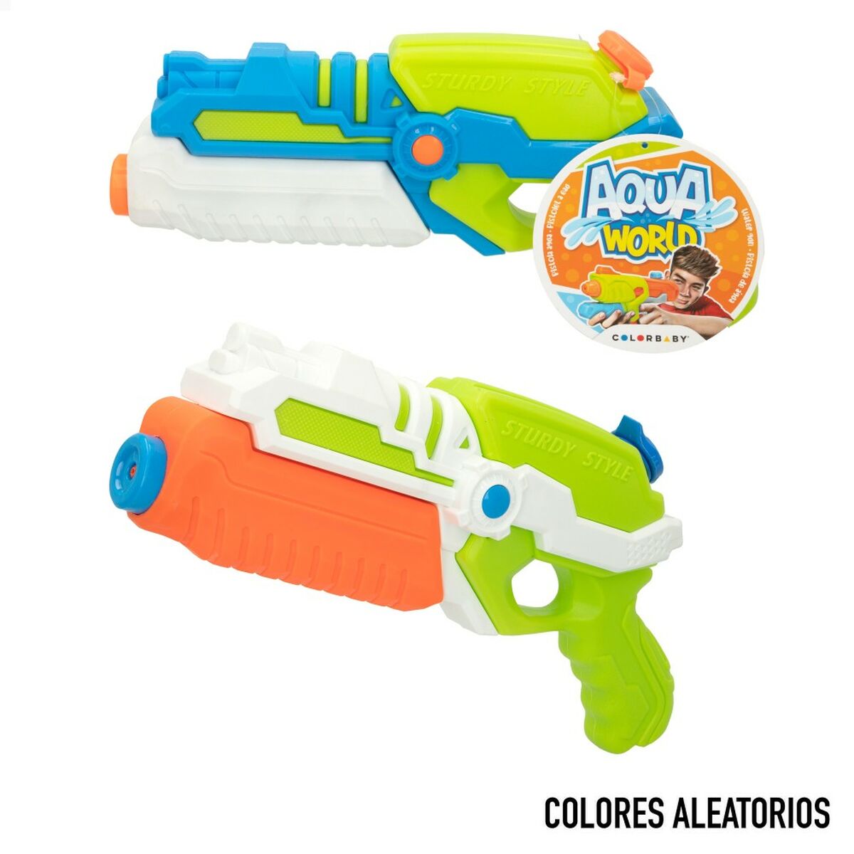 Water Pistol Colorbaby AquaWorld 31 x 15 x 6,5 cm (6 Units) - Little Baby Shop