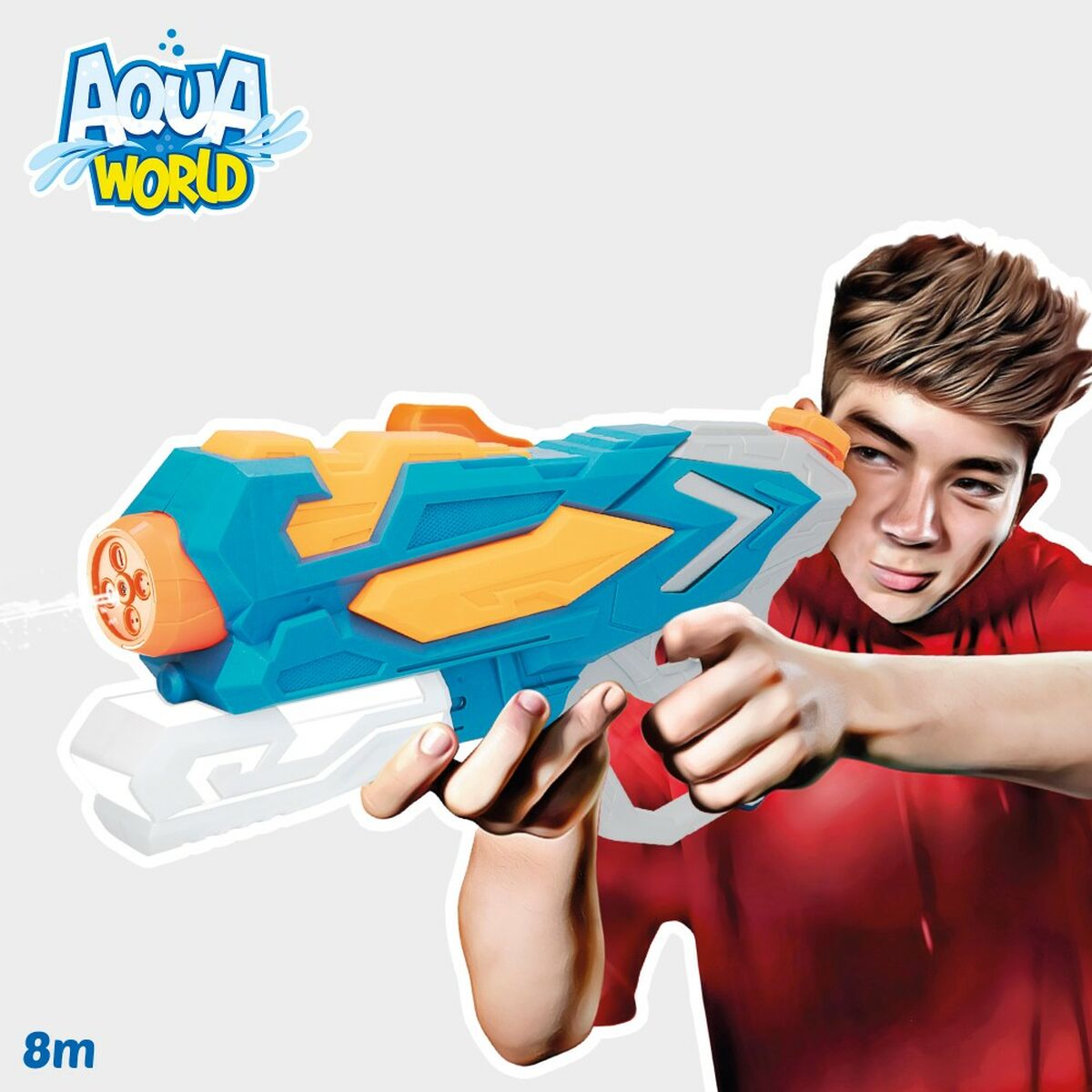 Water Pistol Colorbaby AquaWorld 800 ml 41,5 x 26,5 x 6,5 cm (6 Units) - Little Baby Shop