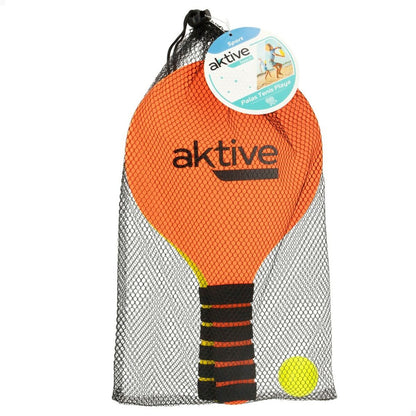 Beach Spades with Ball Aktive Yellow Orange 18,5 x 32,5 cm (6 Units) - Little Baby Shop