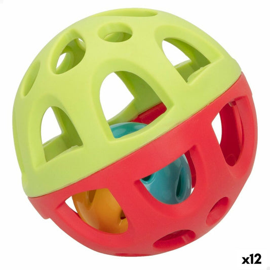 Rattle Winfun Ball 10 x 10 x 10 cm (12 Units) - Little Baby Shop