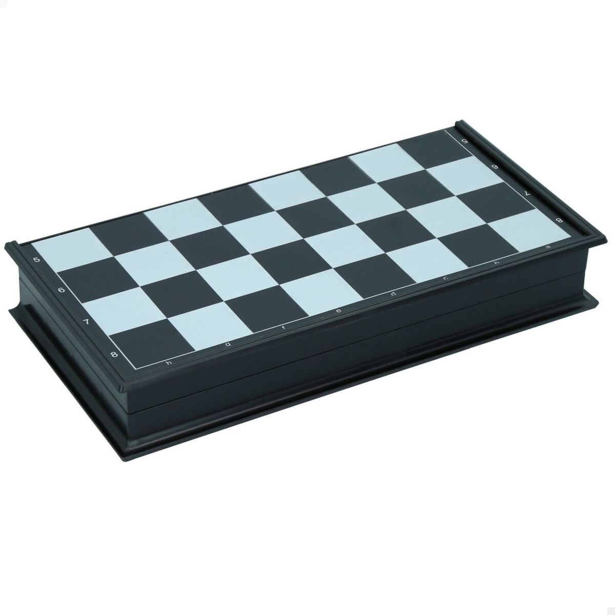 Chess and Checkers Board Colorbaby Plastic (6 Units) - Little Baby Shop