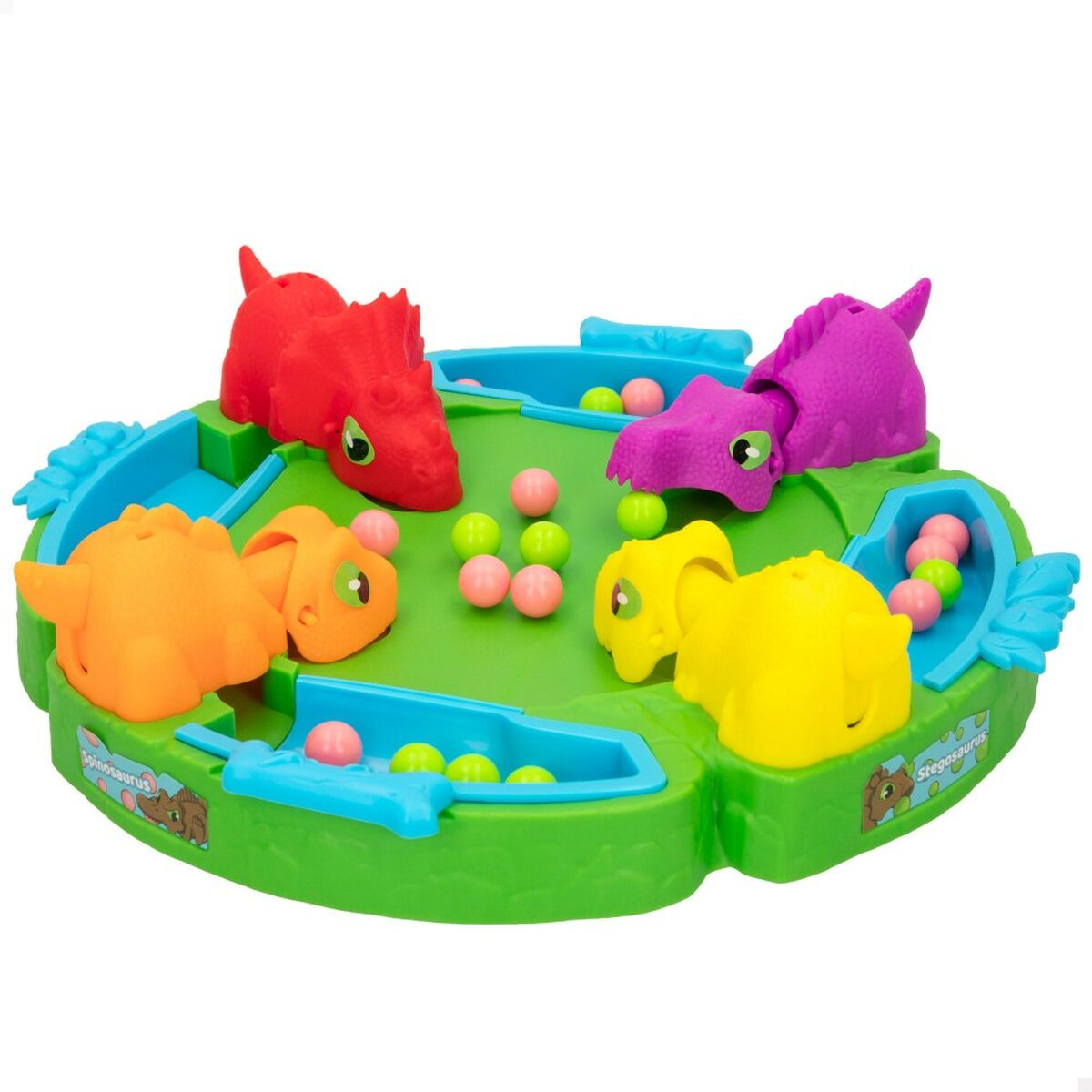 Board game Colorbaby Dinosaur (6 Units) - Little Baby Shop