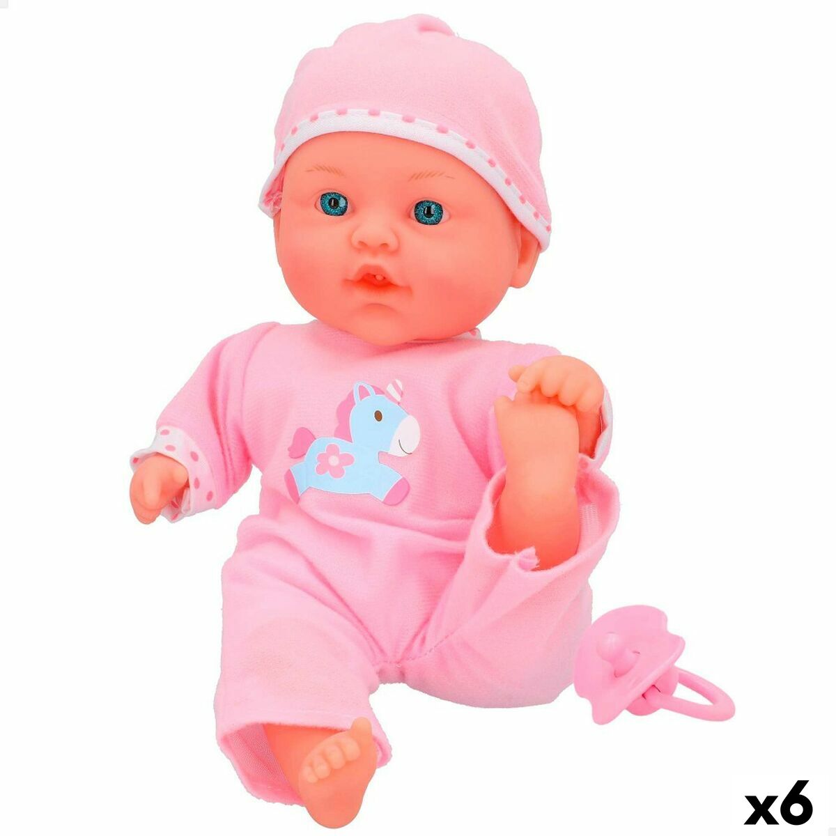 Baby Doll Colorbaby 32 cm 6 Units - Little Baby Shop