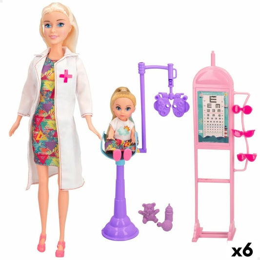 Doll Colorbaby Bella Doctor 10,5 x 31 x 4 cm (6 Units) - Little Baby Shop