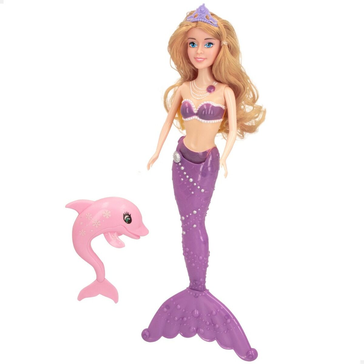 Mermaid Doll Colorbaby 8 x 30 x 4 cm (6 Units) - Little Baby Shop