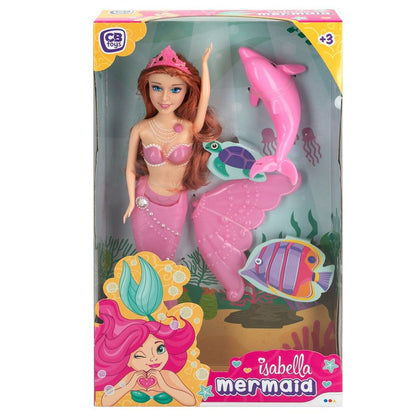 Mermaid Doll Colorbaby 8 x 30 x 4 cm (6 Units) - Little Baby Shop