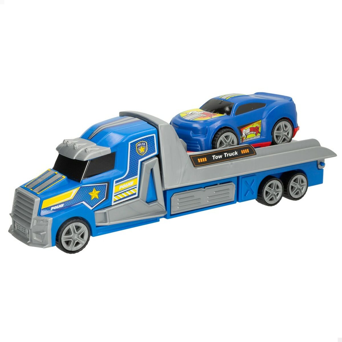 Truck Carrier and Friction Cars Colorbaby 36 x 11 x 10 cm (6 Units) - Little Baby Shop