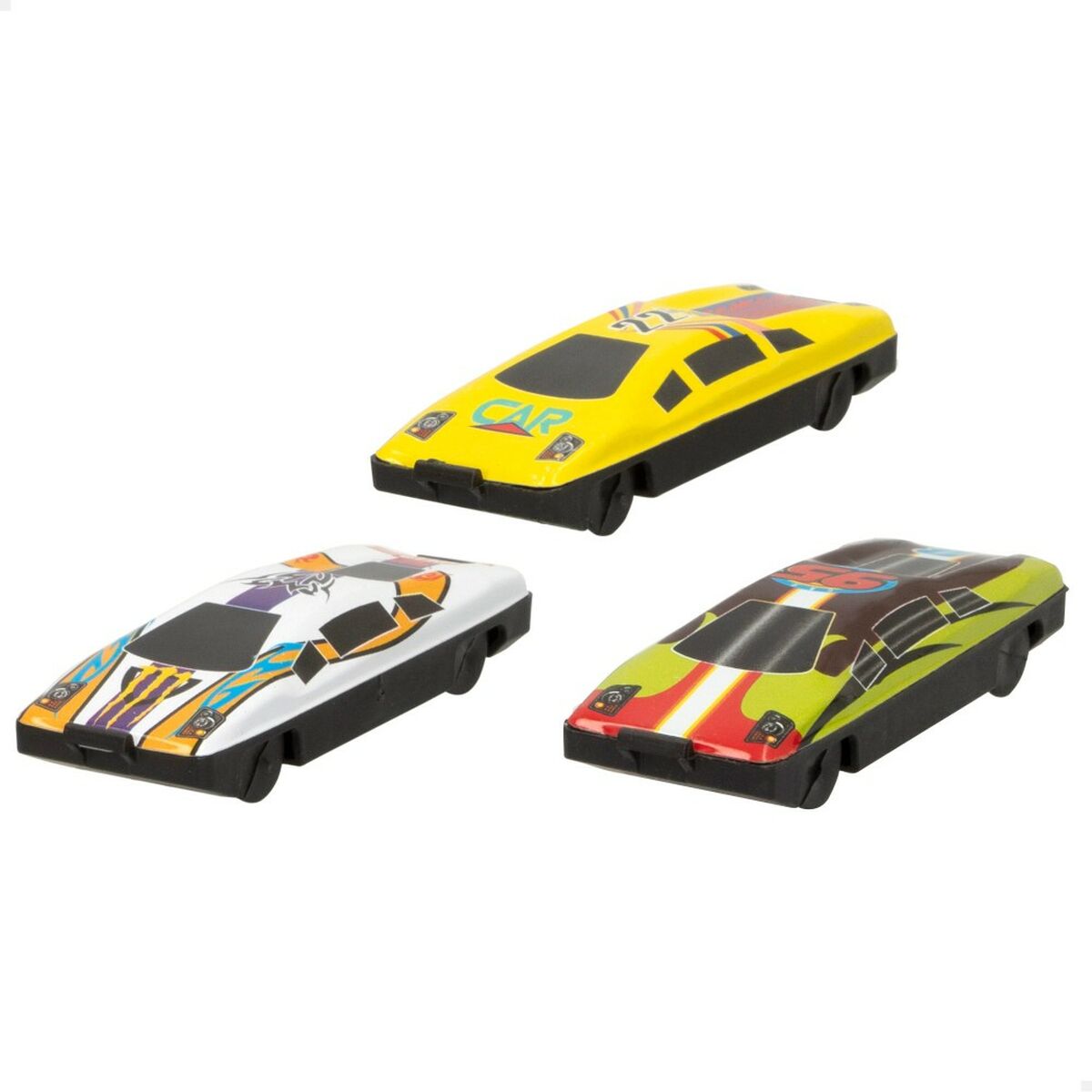 Vehicle Playset Speed & Go 7,5 x 2 x 3 cm (6 Units) - Little Baby Shop