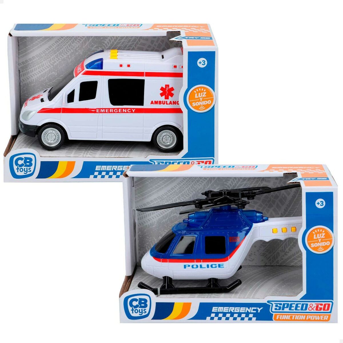 Vehicle Speed & Go 18 x 10,5 x 8 cm (8 Units) - Little Baby Shop