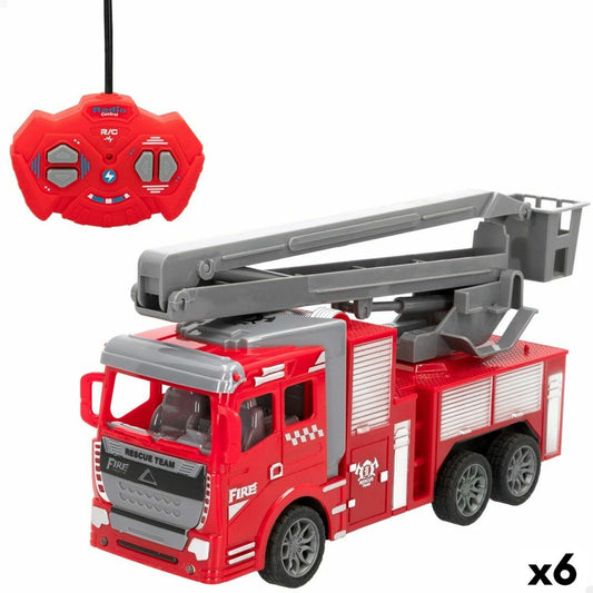 Fire Engine Speed & Go 23 x 12,5 x 8 cm (6 Units) - Little Baby Shop