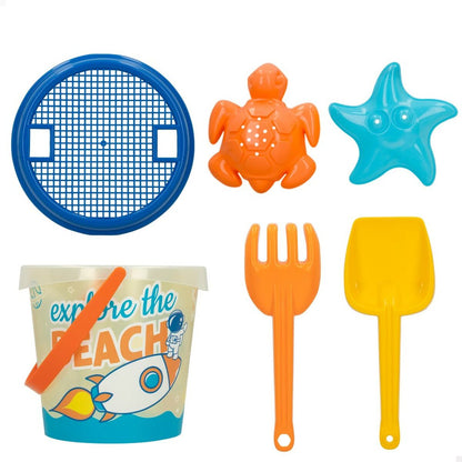 Beach toys set Colorbaby Ø 18 cm polypropylene (16 Units) - Little Baby Shop