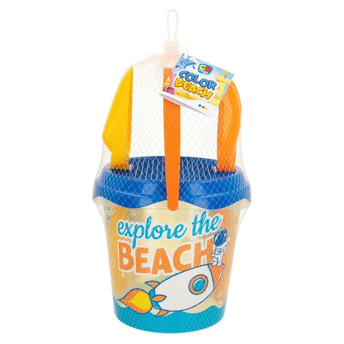 Beach toys set Colorbaby Ø 18 cm polypropylene (16 Units) - Little Baby Shop