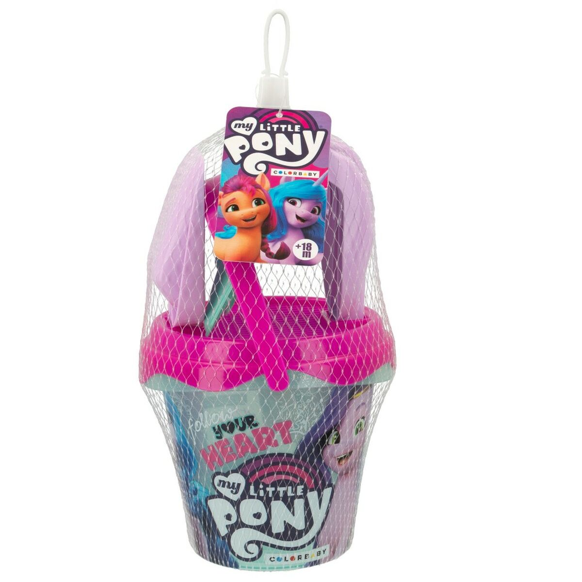 Beach toys set My Little Pony Ø 14 cm polypropylene (24 Units) - Little Baby Shop