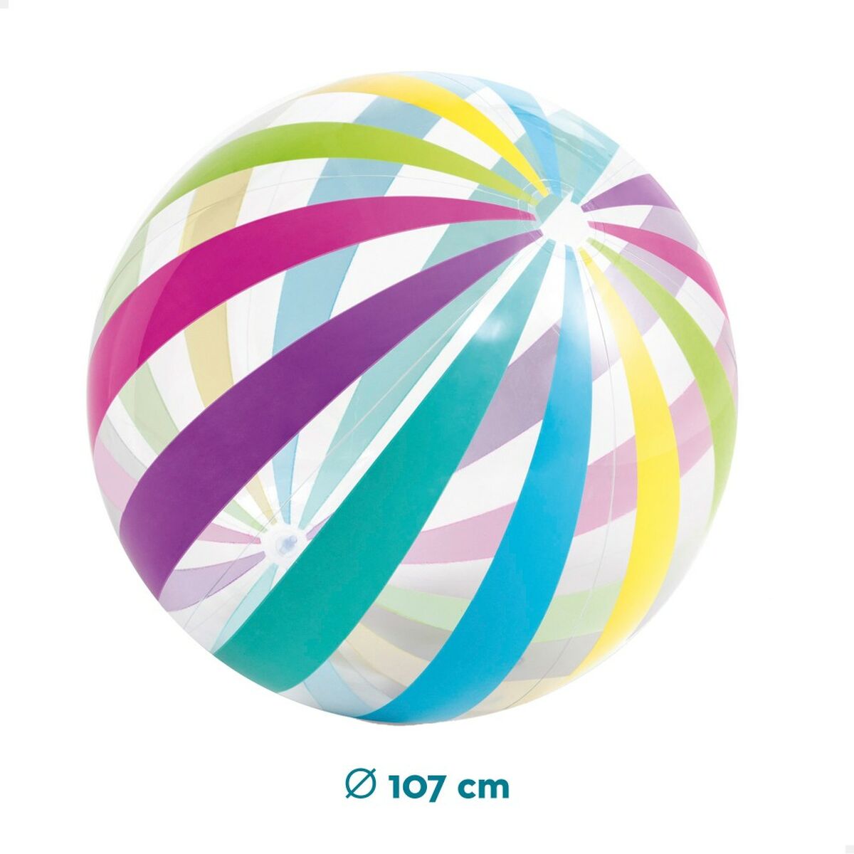 Beach ball Intex Jumbo Ø 107 cm PVC (24 Units) - Little Baby Shop