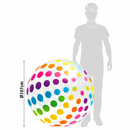 Beach ball Intex Jumbo Ø 107 cm PVC (24 Units) - Little Baby Shop