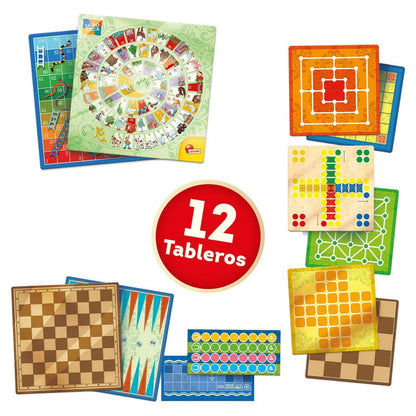 Board game Lisciani Juegos reunidos ES 26 x 1 x 26 cm (10 Units) - Little Baby Shop