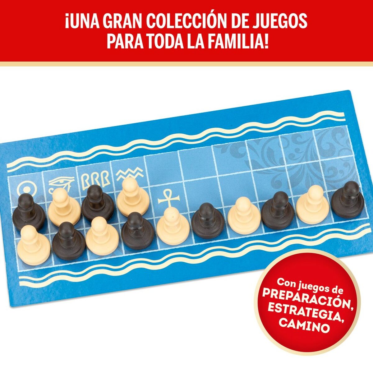 Board game Lisciani Juegos reunidos ES 26 x 1 x 26 cm (10 Units) - Little Baby Shop