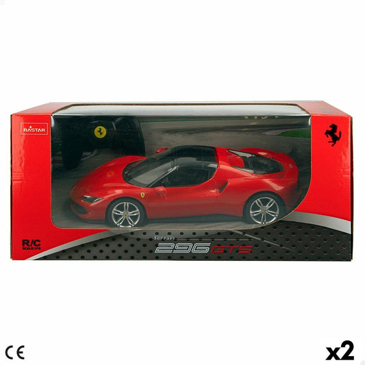 Remote-Controlled Car Ferrari 296 GTS 1:16 (2 Units) - Little Baby Shop