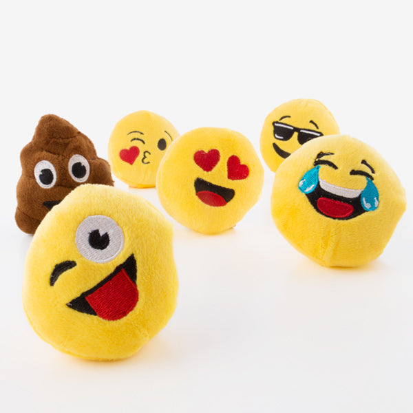 Emoticon Plush Ball - Little Baby Shop